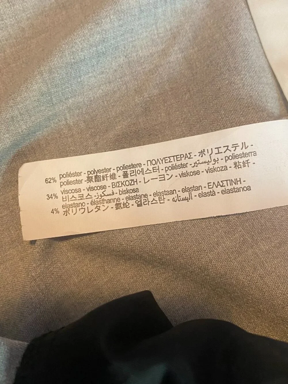Zara Gray High Waist Trousers